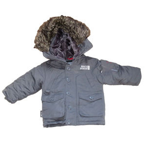 North Sportif Boys 2T CHARCOAL GRAY FLEECE LINED MULTI POCKETS WATER RESISTANT
